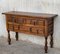 20th-Century Catalan Pine Console Table with Three Drawers 3