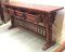 20th-Century Walnut Console Table with Four Carved Drawers from Valentí 4
