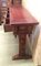 20th-Century Walnut Console Table with Four Carved Drawers from Valentí, Image 5