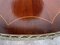 Runder zweistufiger Louis XVI Bouillotte Tisch aus Mahagoni im Stil von Jansen 8