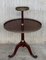 Round Louis XVI Style Two-Tier Mahogany Bouillotte Table in the Style of Jansen, Image 2