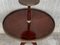 Round Louis XVI Style Two-Tier Mahogany Bouillotte Table in the Style of Jansen 7