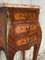 French Marquetry Nightstands with Three Drawers and Bronze Hardware, Set of 2 11