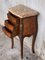 French Marquetry Nightstands with Three Drawers and Bronze Hardware, Set of 2 7