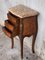French Marquetry Nightstands with Three Drawers and Bronze Hardware, Set of 2, Image 7