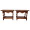 Spanish Nightstands or Coffee Tables in Walnut from Valenti, Set of 2 1