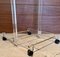 Mid-Century Modern Acrylic Glass Valet Stand with Wheels 6
