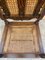 Louis XVI Style French Carved Walnut Armchair with Reed Seat 13