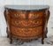 20th-Century Carved Marquetry Chest of Drawers with Four Drawers 4