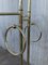 Mid-Century Modern Italian Brass Coat Stand with Round Base, Italy, 1970s 6