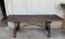 20th-Century Spanish Baroque Style Walnut Trestle Table with Lyre Legs 3