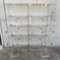 Mid-Century Brass Acrylic Glass and Glass Shelving Units, Set of 2 5