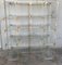 Mid-Century Brass Acrylic Glass and Glass Shelving Units, Set of 2 3