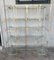 Mid-Century Brass Acrylic Glass and Glass Shelving Units, Set of 2 4
