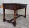 20th-Century Spanish Baroque Style Oak Library Table or Desk 2