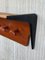 Mid-Century Italian Modern Teakwood and Oak Wall Coat & Hat Rack by Ico & Luisa Parisi, 1960s, Image 6