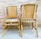 20th Spanish Bamboo Chairs, Set of 2 3