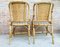 20th Spanish Bamboo Chairs, Set of 2 5