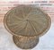 20th Century Spanish Turned Round Bamboo Coffee Table 4