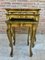 20th Century Giltwood and Carved Side Tables with Cabriole Shaped Legs, Set of 3 7