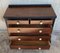 French Art Deco Chest of Drawers with Ebonized Base and Columns 6