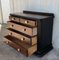 French Art Deco Chest of Drawers with Ebonized Base and Columns 8