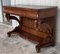 Early Biedermeier Period Walnut Console Table with Drawer, Austria, 1830s 4