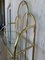 Vintage Brass Arched Glass Display Shelf by Milo Baughman 9