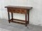 18th Carved Two-Drawer Baroque Spanish Walnut Console Table 2