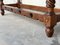 18th Carved Two-Drawer Baroque Spanish Walnut Console Table 8