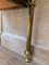 French Ebonized Mahogany Nightstands with Fluted Bronze Columns, Set of 2 13