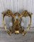 20th Century French Bronze and Glass Sconces, Set of 2 4