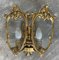 20th Century French Bronze and Glass Sconces, Set of 2, Image 6