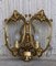 20th Century French Bronze and Glass Sconces, Set of 2, Image 5