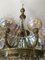 Neoclassical Spanish Crystal and Bronze Chandelier 13