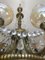 Neoclassical Spanish Crystal and Bronze Chandelier 11