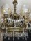 Neoclassical Spanish Crystal and Bronze Chandelier 8