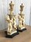 20th Century White Resin Cherub Lamps on Wooden Bases by G. Ruggeri, Set of 2, Image 3