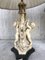 20th Century White Resin Cherub Lamps on Wooden Bases by G. Ruggeri, Set of 2 6