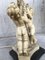 20th Century White Resin Cherub Lamps on Wooden Bases by G. Ruggeri, Set of 2 10