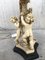 20th Century White Resin Cherub Lamps on Wooden Bases by G. Ruggeri, Set of 2, Image 11