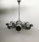 Italian Pop Art Space Age Chrome Ceiling Lamp with Six Balls, 1960s, Image 4