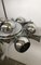 Italian Pop Art Space Age Chrome Ceiling Lamp with Six Balls, 1960s 8