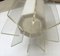 Mid-Century Space Age White and Transparent Pendant Lamp 13
