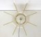 Mid-Century Space Age White and Transparent Pendant Lamp 6
