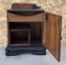 Art Deco Nightstands with Ebonized Base, Set of 2 8