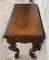 Early 20th Carved Walnut Side Table 7