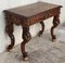 Early 20th Carved Walnut Side Table 4