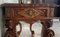 Early 20th Carved Walnut Side Table 12