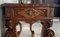 Tavolino in legno di noce intagliato, inizio XX secolo, Immagine 12